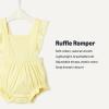 imageAmazon Essentials x Sofia Grainge Baby Girls Cotton Sleeveless Romper with RufflesLight Yellow