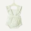 imageAmazon Essentials x Sofia Grainge Baby Girls Cotton Sleeveless Romper with RufflesPale Mint Green Ditsy Floral