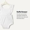 imageAmazon Essentials x Sofia Grainge Baby Girls Cotton Sleeveless Romper with RufflesWhite