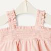 imageAmazon Essentials x Sofia Grainge Baby Girls Cotton Sleeveless Shirt and Shorts Play SetLight Pink