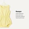 imageAmazon Essentials x Sofia Grainge Baby Girls Lightweight French Terry Sleeveless Shorts RomperLight Yellow