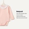 imageAmazon Essentials x Sofia Grainge Baby Girls Long Sleeve Ruffle Collar BodysuitIvoryLight Pink