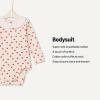 imageAmazon Essentials x Sofia Grainge Baby Girls Long Sleeve Ruffle Collar BodysuitRedHearts