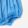 imageAmazon Essentials x Sofia Grainge Baby Girls Woven Sleeveless Ruffle RomperBlue