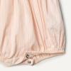 imageAmazon Essentials x Sofia Grainge Baby Girls Woven Sleeveless Ruffle RomperPeach Classic Stripe