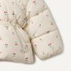 imageAmazon Essentials x Sofia Grainge Girls WaterRepellent Hooded Puffer JacketIvory Cherries