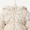 imageAmazon Essentials x Sofia Grainge Girls WaterRepellent Hooded Puffer JacketIvory Cherries