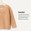 imageAmazon Essentials x Sofia Grainge Toddler and Baby Boys Cotton Pullover SweaterLight Camel