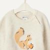 imageAmazon Essentials x Sofia Grainge Toddler and Baby Boys CottonNylon Sweater SetOatmeal Heather Squirrel