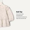 imageAmazon Essentials x Sofia Grainge Toddler and Baby Girls 34 Sleeve Knit TopIvorySketch Floral