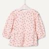 imageAmazon Essentials x Sofia Grainge Toddler and Baby Girls 34 Sleeve Knit TopPinkSmall Ladybugs