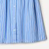 imageAmazon Essentials x Sofia Grainge Toddler and Baby Girls Cotton Sateen Dress with CollarBlue White Stripe