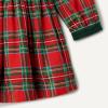 imageAmazon Essentials x Sofia Grainge Toddler and Baby Girls Long Sleeve Flannel DressCherry Red Festive Plaid