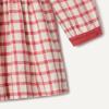 imageAmazon Essentials x Sofia Grainge Toddler and Baby Girls Long Sleeve Flannel DressIvory Raspberry Red Windowpane