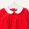 imageAmazon Essentials x Sofia Grainge Toddler and Baby Girls RelaxedFit Corduroy Velour SetRed