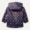 imageAmazon Essentials x Sofia Grainge Toddler and Baby Girls WaterRepellent Rain JacketNavy Hearts