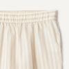 imageAmazon Essentials x Sofia Grainge Toddlers and Baby Boys Cotton Linen Pullon PantsTaupe Even Stripe