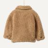 imageAmazon Essentials x Sofia Grainge Toddlers and Baby Boys Sherpa Fleece Overshirt JacketCamel