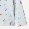 imageAmazon Essentials x Sofia Grainge Toddlers and Baby Boys TwoPiece Long Sleeve Rashguard and Shorts SetPale Blue Beach