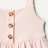 imageAmazon Essentials x Sofia Grainge Toddlers and Baby Girls Cotton Casual Fit and Flare DressLight Pink