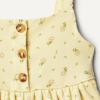 imageAmazon Essentials x Sofia Grainge Toddlers and Baby Girls Cotton Casual Fit and Flare DressLight Tan Ditsy Flower
