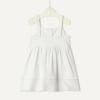 imageAmazon Essentials x Sofia Grainge Toddlers and Baby Girls Cotton Casual Fit and Flare DressWhite