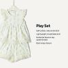 imageAmazon Essentials x Sofia Grainge Toddlers and Baby Girls Cotton Eyelet Top amp Shorts Play Set MultipacksIvory Bouquet