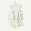 imageAmazon Essentials x Sofia Grainge Toddlers and Baby Girls Cotton Eyelet Top amp Shorts Play Set MultipacksIvory Bouquet