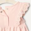 imageAmazon Essentials x Sofia Grainge Toddlers and Baby Girls Cotton Eyelet Top amp Shorts Play Set MultipacksLight Pink