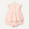 imageAmazon Essentials x Sofia Grainge Toddlers and Baby Girls Cotton Eyelet Top amp Shorts Play Set MultipacksLight Pink