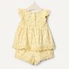 imageAmazon Essentials x Sofia Grainge Toddlers and Baby Girls Cotton Eyelet Top amp Shorts Play Set MultipacksLight Tan Ditsy Flower