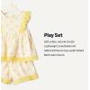imageAmazon Essentials x Sofia Grainge Toddlers and Baby Girls Cotton Eyelet Top amp Shorts Play Set MultipacksYellow Floral