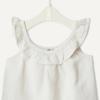 imageAmazon Essentials x Sofia Grainge Toddlers and Baby Girls Cotton Linen Sleeveless Top amp Shorts Set with RufflesLight Beige