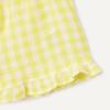 imageAmazon Essentials x Sofia Grainge Toddlers and Baby Girls Cotton Linen Sleeveless Top amp Shorts Set with RufflesYellow Gingham