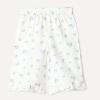 imageAmazon Essentials x Sofia Grainge Toddlers and Baby Girls Cotton Linen Wide Leg Pullon Pant with RufflesIvory Blue Floral