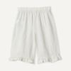 imageAmazon Essentials x Sofia Grainge Toddlers and Baby Girls Cotton Linen Wide Leg Pullon Pant with RufflesLight Beige