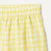 imageAmazon Essentials x Sofia Grainge Toddlers and Baby Girls Cotton Linen Wide Leg Pullon Pant with RufflesYellow Gingham