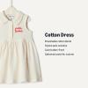 imageAmazon Essentials x Sofia Grainge Toddlers and Baby Girls Cotton Pique Sleeveless DressIvory Red Petit Soleil