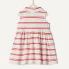 imageAmazon Essentials x Sofia Grainge Toddlers and Baby Girls Cotton Pique Sleeveless DressRed Double Stripe