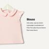 imageAmazon Essentials x Sofia Grainge Toddlers and Baby Girls Cotton Short Sleeve Blouses with Ruffles Pack of 2Light PinkWhite