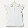 imageAmazon Essentials x Sofia Grainge Toddlers and Baby Girls Cotton Short Sleeve Blouses with Ruffles Pack of 2Light PinkWhite