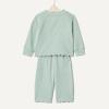 imageAmazon Essentials x Sofia Grainge Toddlers and Baby Girls French Terry Sweatshirt Pant and Top SetMint Little Strawberries
