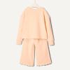 imageAmazon Essentials x Sofia Grainge Toddlers and Baby Girls French Terry Sweatshirt Pant and Top SetPale Peach