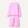 imageAmazon Essentials x Sofia Grainge Toddlers and Baby Girls French Terry Sweatshirt Pant and Top SetPink