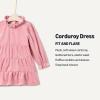 imageAmazon Essentials x Sofia Grainge Toddlers and Baby Girls Long Sleeve Velour Corduroy DressBlush