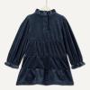imageAmazon Essentials x Sofia Grainge Toddlers and Baby Girls Long Sleeve Velour Corduroy DressNavy
