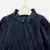 imageAmazon Essentials x Sofia Grainge Toddlers and Baby Girls Long Sleeve Velour Corduroy DressNavy