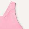 imageAmazon Essentials x Sofia Grainge Toddlers and Baby Girls OnePiece Swimsuit with Crisscross Straps Ruffle DetailBright Pink