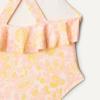 imageAmazon Essentials x Sofia Grainge Toddlers and Baby Girls OnePiece Swimsuit with Crisscross Straps Ruffle DetailShell Pink Ornate Paisley