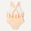 imageAmazon Essentials x Sofia Grainge Toddlers and Baby Girls OnePiece Swimsuit with Crisscross Straps Ruffle DetailShell Pink Ornate Paisley